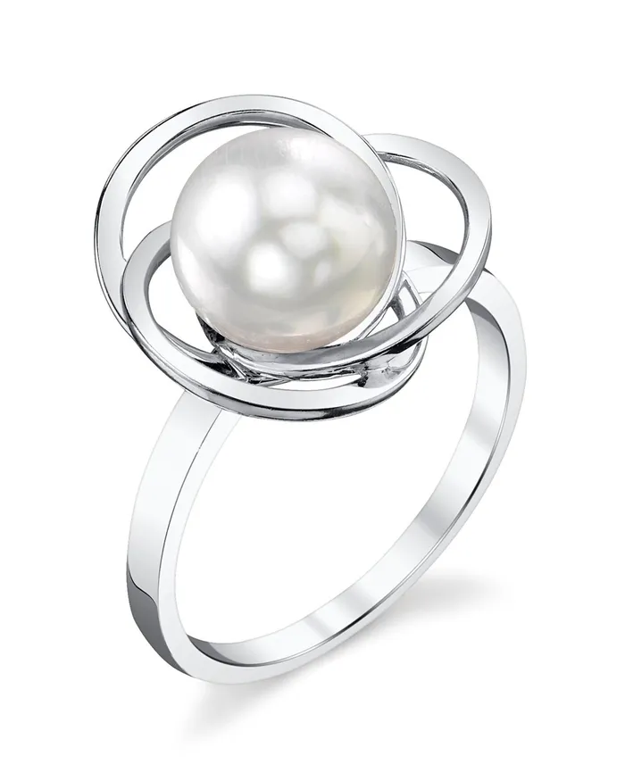 spt White South Sea Pearl Khilana Ring Rings