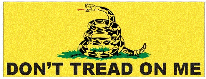 STD3749 Dont Tread On Me 2nd Amendment Bumper Sticker Winter Park Products Necklaces STD3749 Dont Tread On Me 2nd Amendment Bumper Sticker Winter Park Products Necklaces