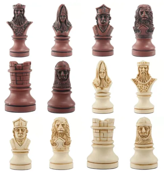 Studio Anne Carlton Earrings Richard the Lionheart Chess Set