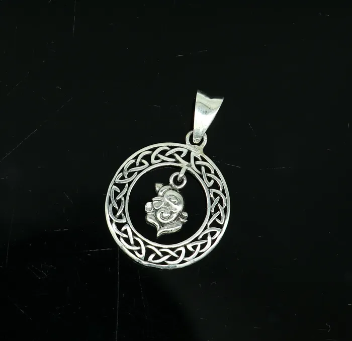 Stunning 925 sterling silver handmade vintage design lord Ganesha pendant amazing stylish unisex pendant locket personalized jewelry ssp475 TRIBAL ORNAMENTS Necklaces