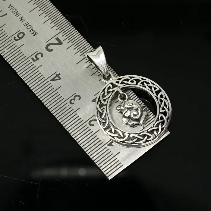 Stunning 925 sterling silver handmade vintage design lord Ganesha pendant amazing stylish unisex pendant locket personalized jewelry ssp475 TRIBAL ORNAMENTS Necklaces