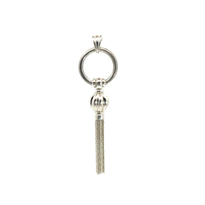 Tiffany Co Charm Necklaces PreOwned Tiffany Co Tassel Charm Enhancer