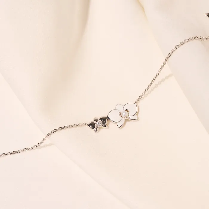 Top Grade Freshwater Pearl Bracelet WB00256 ORCHID Pearly Lustre Bracelets