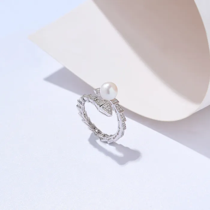 Top Grade Freshwater Pearl Ring WR00324 SAFARI Pearly Lustre Rings