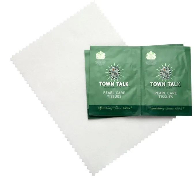 TOWN TALK PEARL CARE KIT 4 SATCHETS 125 x 75 CM JC00004 PEARLY LUSTRE Earrings