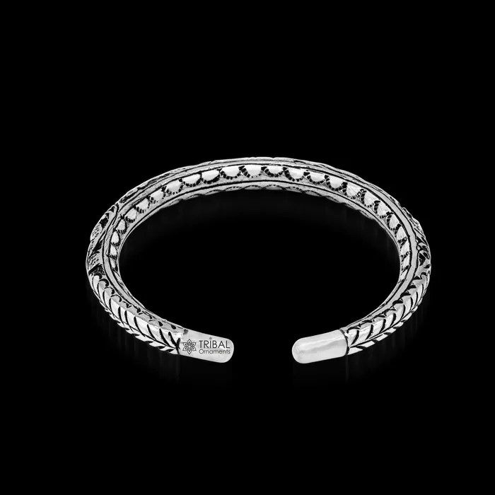 TRIBAL ORNAMENTS Bracelets 925 Sterling silver handmade chitai bangle bracelet kada tribal ethnic jewelry nsk827 TRIBAL ORNAMENTS Bracelets 925 Sterling silver handmade chitai bangle bracelet kada tribal ethnic jewelry nsk827
