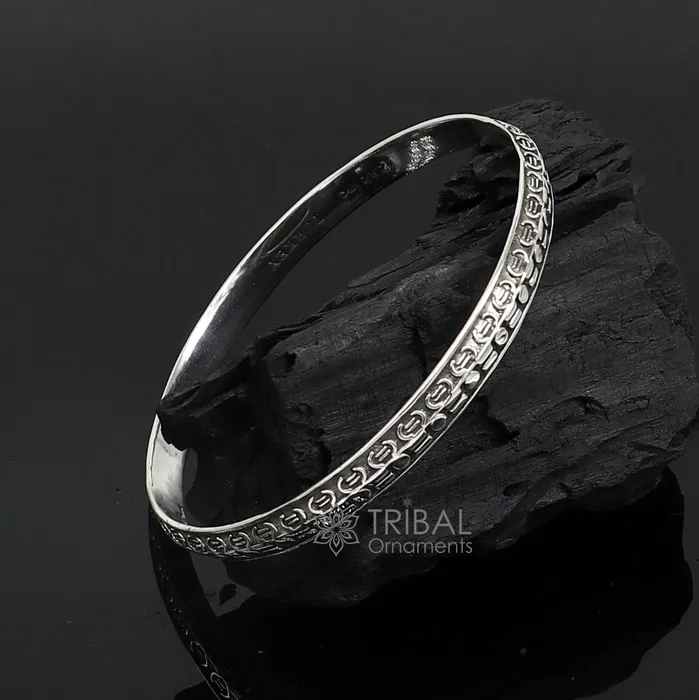 TRIBAL ORNAMENTS Bracelets 925 sterling silver handmade Punjabis shikha mens womens kada bracelet amazing designer kada fashion delicate kada nsk692 TRIBAL ORNAMENTS Bracelets 925 sterling silver handmade Punjabis shikha mens womens kada bracelet amazing designer kada fashion delicate kada nsk692