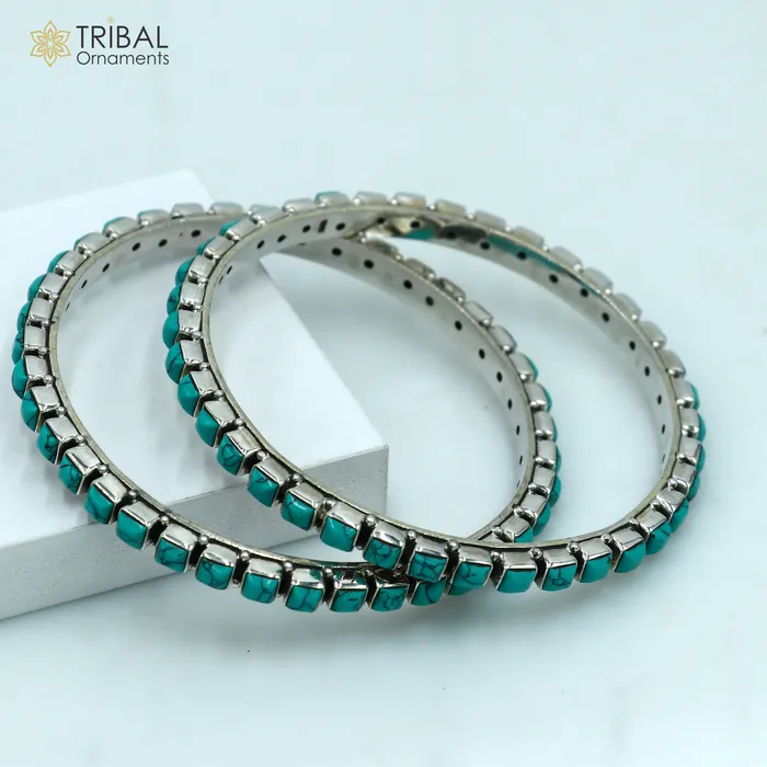 TRIBAL ORNAMENTS Bracelets Trendy cultural design 925 sterling silver unique style handmade bangle bracelet best brides collection wedding jewelry nba435 TRIBAL ORNAMENTS Bracelets Trendy cultural design 925 sterling silver unique style handmade bangle bracelet best brides collection wedding jewelry nba435