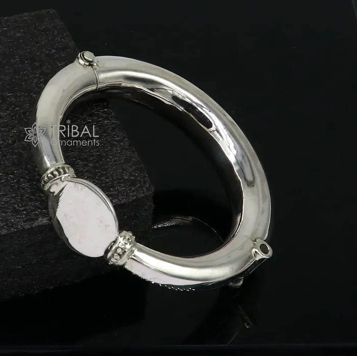 TRIBAL ORNAMENTS Bracelets Unique vintage design 925 sterling silver vintage plain design handmade bangle bracelet kada cuff bracelet ethnic Banjara jewelry nsk731 TRIBAL ORNAMENTS Bracelets Unique vintage design 925 sterling silver vintage plain design handmade bangle bracelet kada cuff bracelet ethnic Banjara jewelry nsk731