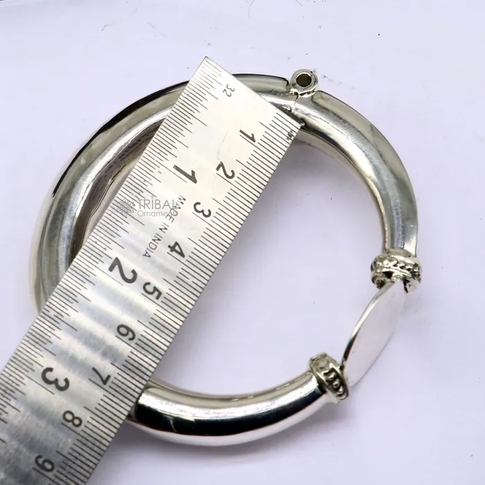 TRIBAL ORNAMENTS Bracelets Unique vintage design 925 sterling silver vintage plain design handmade bangle bracelet kada cuff bracelet ethnic Banjara jewelry nsk731 TRIBAL ORNAMENTS Bracelets Unique vintage design 925 sterling silver vintage plain design handmade bangle bracelet kada cuff bracelet ethnic Banjara jewelry nsk731