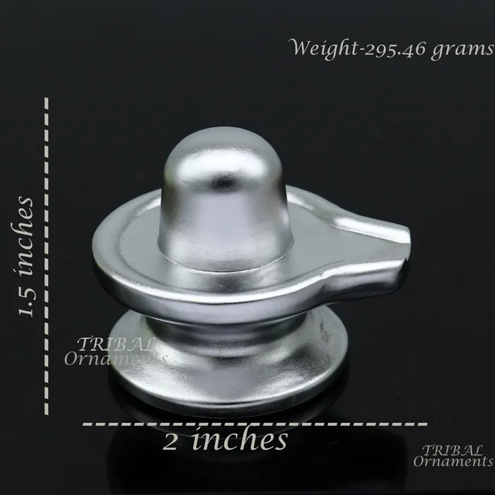 TRIBAL ORNAMENTS Necklaces 15 solid mercury god Shiva lingam statue article Parad Shiva lingam figurine for puja at home best way for wealth and prosperity MA01