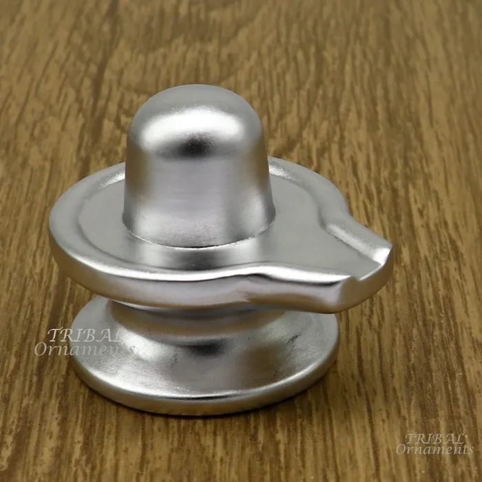 TRIBAL ORNAMENTS Necklaces 15 solid mercury god Shiva lingam statue article Parad Shiva lingam figurine for puja at home best way for wealth and prosperity MA01