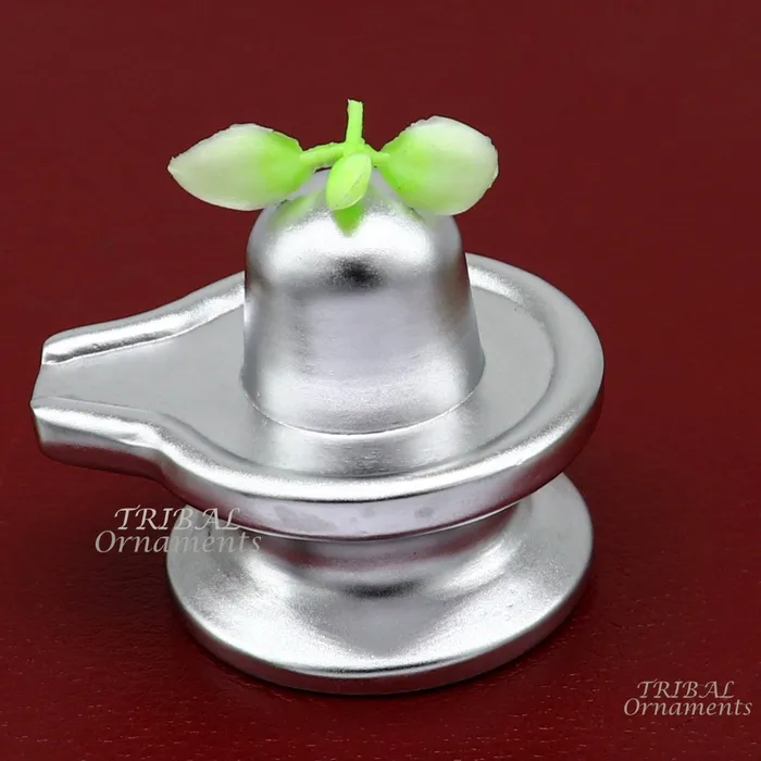 TRIBAL ORNAMENTS Necklaces 15 solid mercury god Shiva lingam statue article Parad Shiva lingam figurine for puja at home best way for wealth and prosperity MA01