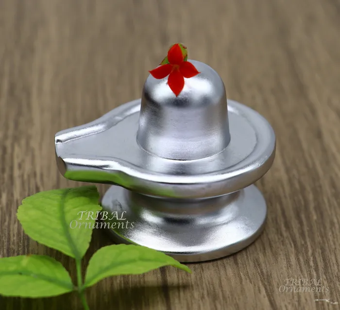 TRIBAL ORNAMENTS Necklaces 15 solid mercury god Shiva lingam statue article Parad Shiva lingam figurine for puja at home best way for wealth and prosperity MA01