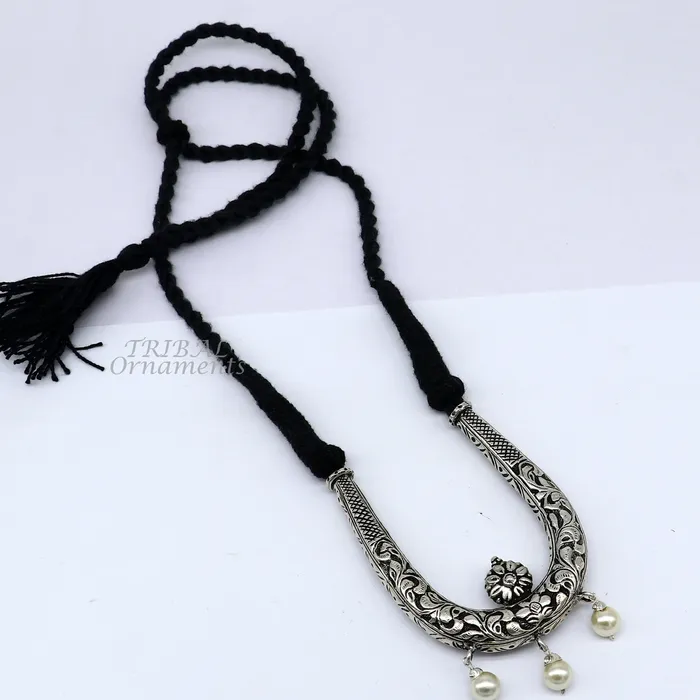 TRIBAL ORNAMENTS Necklaces 925 sterling silver handmade adjustable necklace traditional cultural trendy functional necklace Delicate Necklaces jewelry set549 TRIBAL ORNAMENTS Necklaces 925 sterling silver handmade adjustable necklace traditional cultural trendy functional necklace Delicate Necklaces jewelry set549