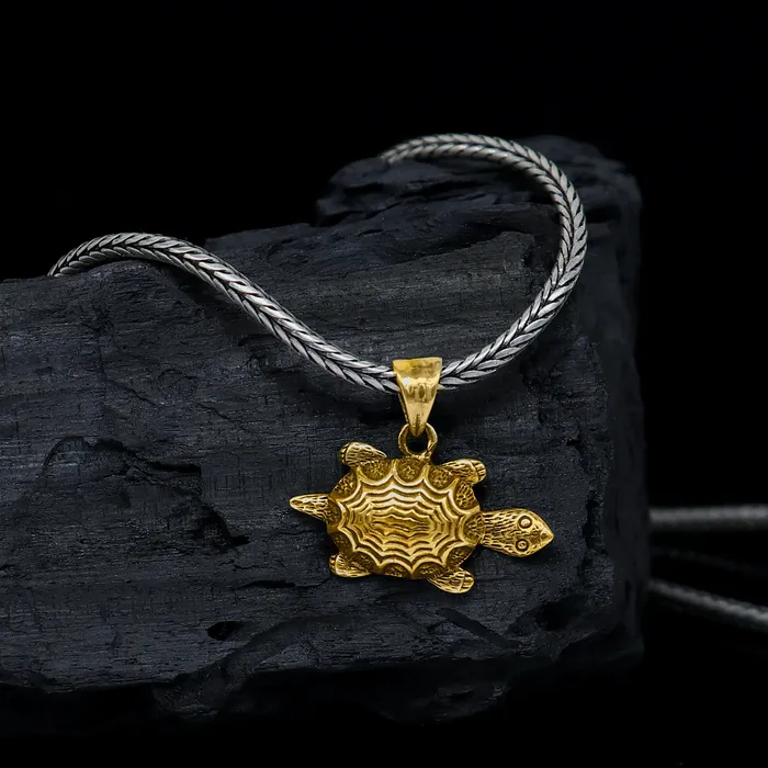TRIBAL ORNAMENTS Necklaces 925 sterling silver unique design TORTOISE pendant wheat chain necklace locket best gifting jewelry Nsp718 TRIBAL ORNAMENTS Necklaces 925 sterling silver unique design TORTOISE pendant wheat chain necklace locket best gifting jewelry Nsp718