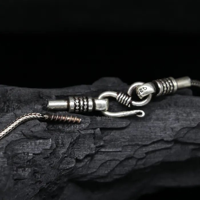 TRIBAL ORNAMENTS Necklaces 925 sterling silver unique design TORTOISE pendant wheat chain necklace locket best gifting jewelry Nsp718 TRIBAL ORNAMENTS Necklaces 925 sterling silver unique design TORTOISE pendant wheat chain necklace locket best gifting jewelry Nsp718