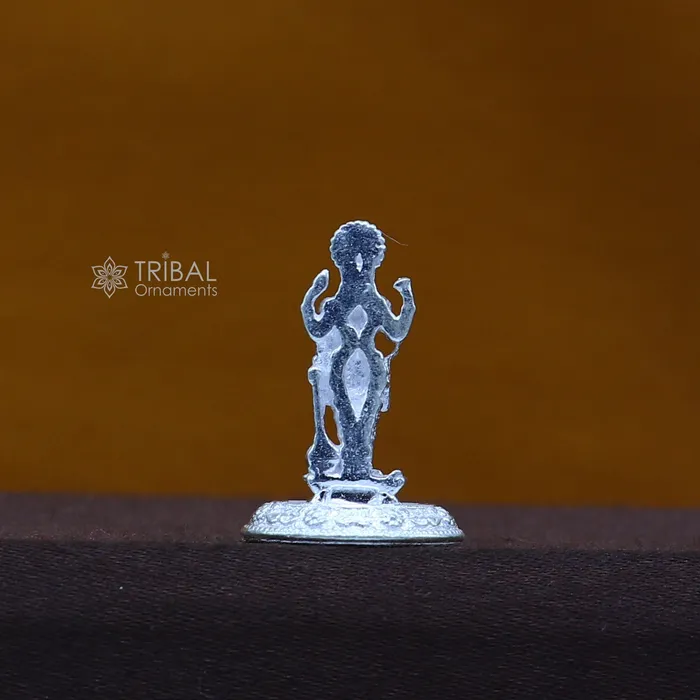 TRIBAL ORNAMENTS Rings Divine sterling silver handmade Lord Vishnu Standing statue or Narayana figurine Murti amazing Stunning puja worshipping figurine art758 TRIBAL ORNAMENTS Rings Divine sterling silver handmade Lord Vishnu Standing statue or Narayana figurine Murti amazing Stunning puja worshipping figurine art758