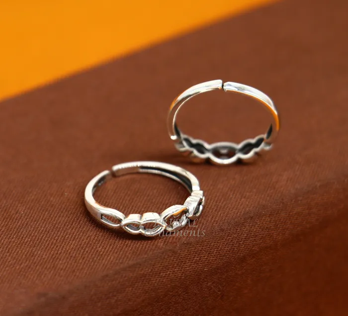 TRIBAL ORNAMENTS Rings Unique design handcrafted 925 solid sterling silver toe ring best brides personalized jewelry wedding ethnic jewelry ytr21