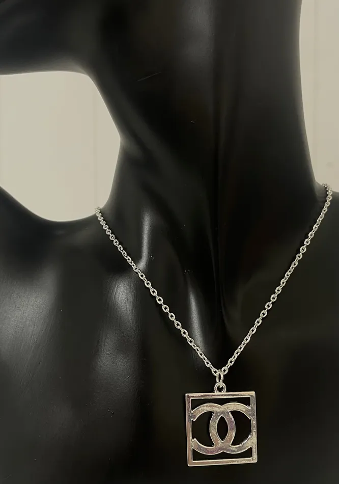 Twisted Moon Jewelry Necklaces CC Silver Necklace