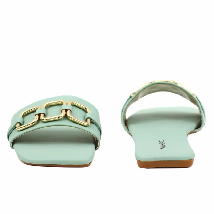 Walkeaze Earrings Women Formal Slippers 39596S
