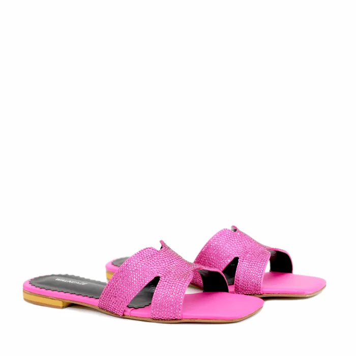Walkeaze Earrings Women Formal Slippers 40049S
