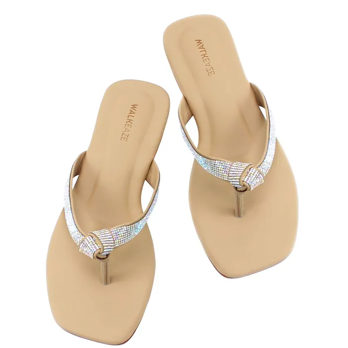 Walkeaze Earrings Women Formal Slippers 40071S Walkeaze Earrings Women Formal Slippers 40071S