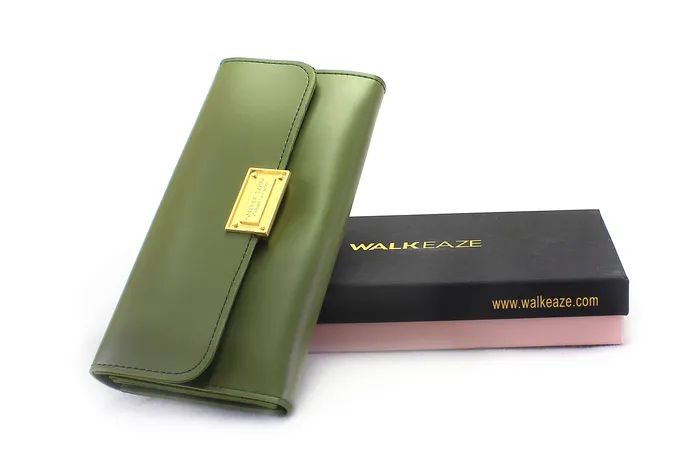 Walkeaze Earrings Women Stylish Wallet 2154W