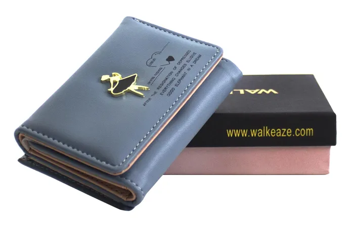 Walkeaze Earrings Women Stylish Wallet 3391W