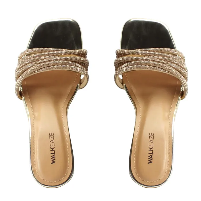 Walkeaze Necklaces Women Formal Block Heel 62389S