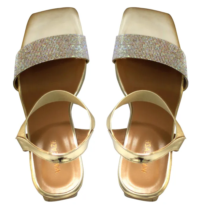 Walkeaze Necklaces Women Formal Block Heel 62409S Walkeaze Necklaces Women Formal Block Heel 62409S