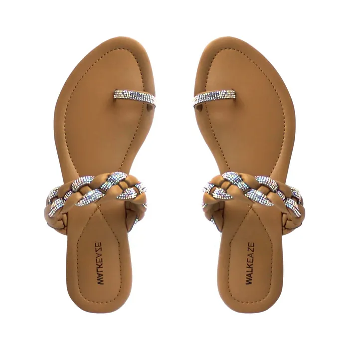 Walkeaze Women Slippers 39585S Earrings Walkeaze Women Slippers 39585S Earrings