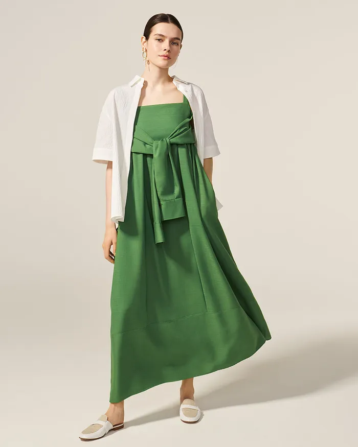 White Martina Shirt ADEAM Rings White Martina Shirt ADEAM Rings