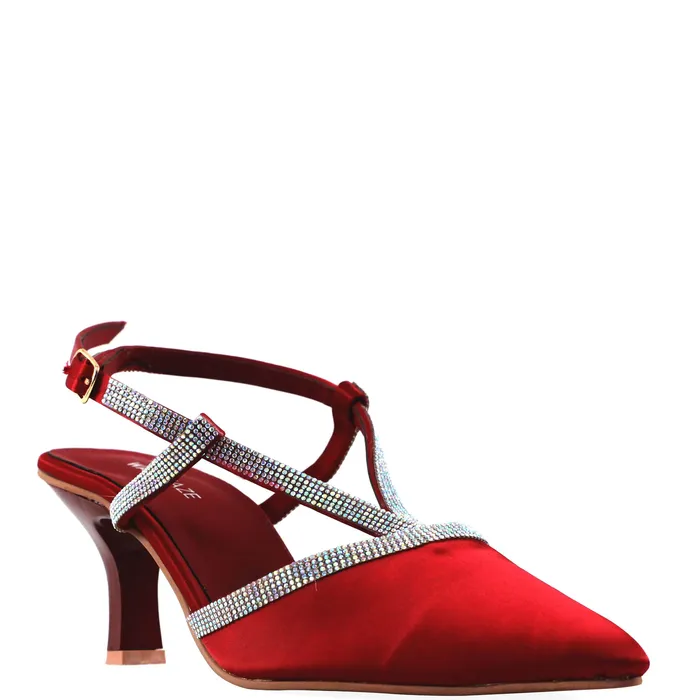 Women Formal Court Shoes 74650S Walkeaze Earrings