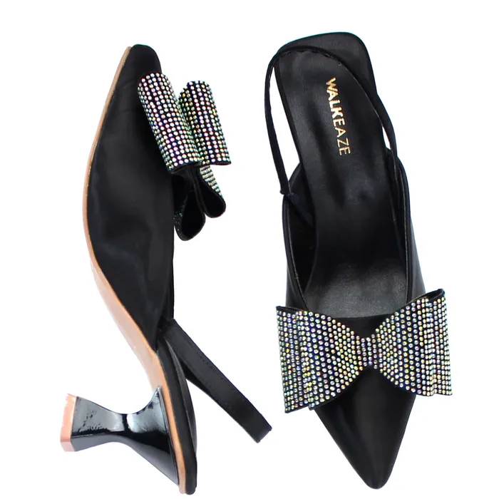 Women Formal Court Shoes 74871S Walkeaze Earrings
