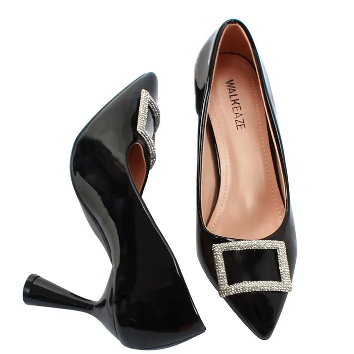 Women Formal Court Shoes 98202S Walkeaze Earrings