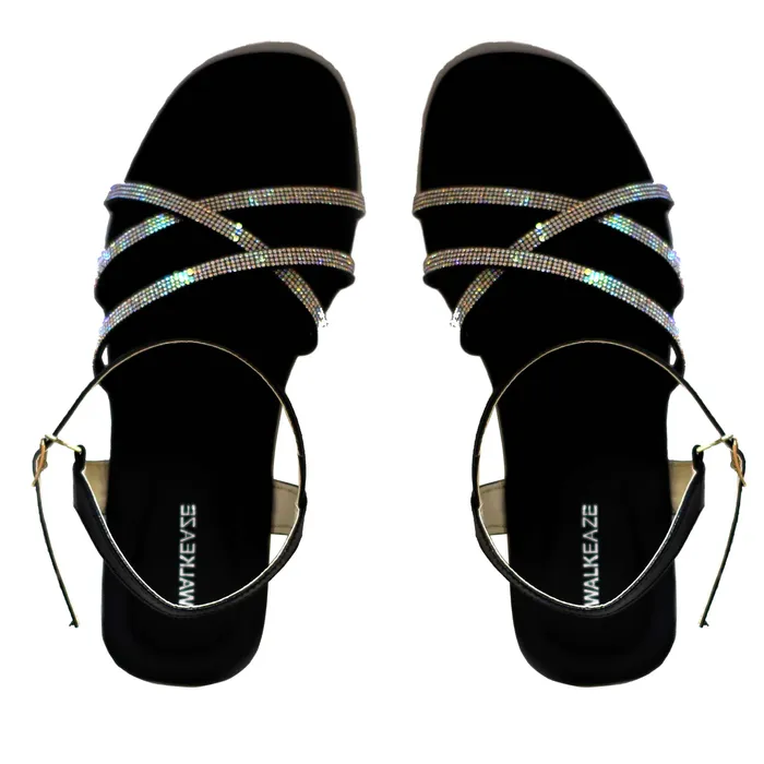 Women Formal Sandals 39475S Walkeaze Earrings