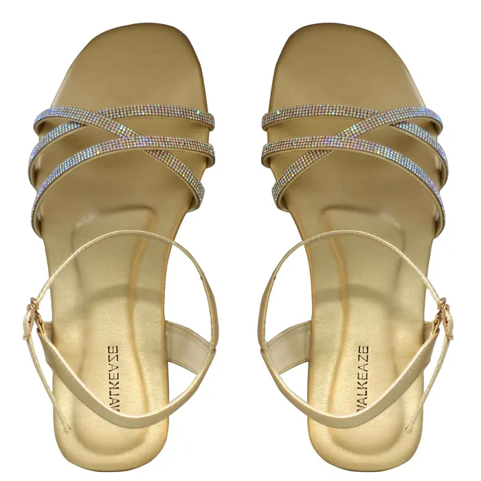 Women Formal Sandals 39475S Walkeaze Earrings