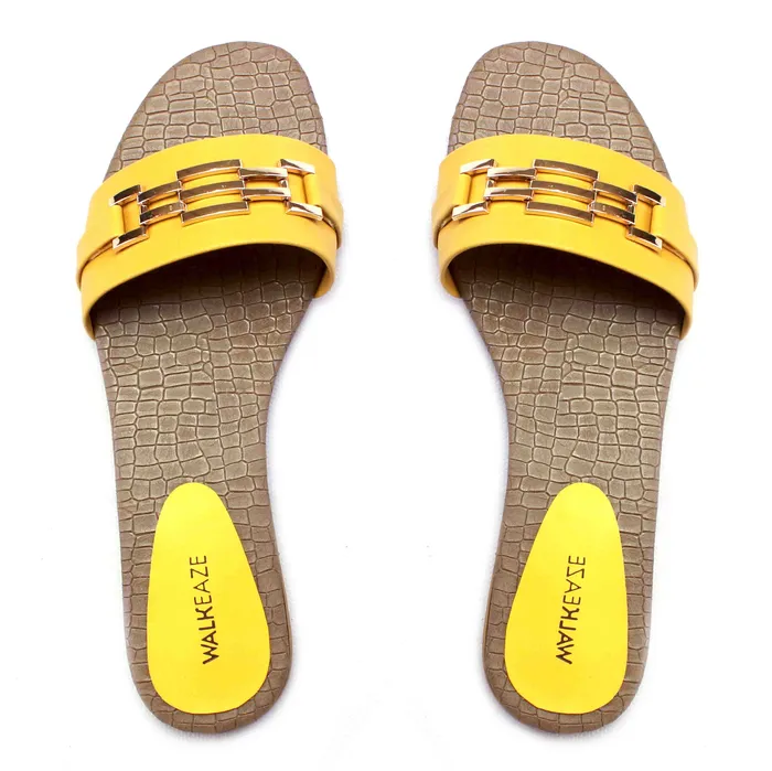 Women Slippers 37862S Walkeaze Earrings